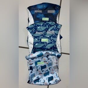 Wegreeco male dog diapers dog diapers for boys, belly band diapers med 3 pack